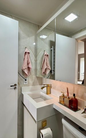 Apartamento à venda com 37m², 2 quartos e sem vaga Apartamento à venda com 37m², 2 quartos e sem vagaBanheiro