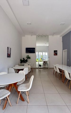 Apartamento à venda com 37m², 2 quartos e sem vaga Apartamento à venda com 37m², 2 quartos e sem vagaSalão de Festas