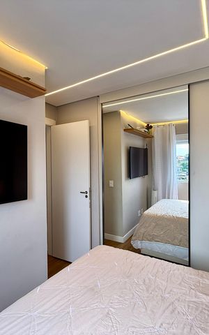 Apartamento à venda com 37m², 2 quartos e sem vaga Apartamento à venda com 37m², 2 quartos e sem vagaQuarto 1