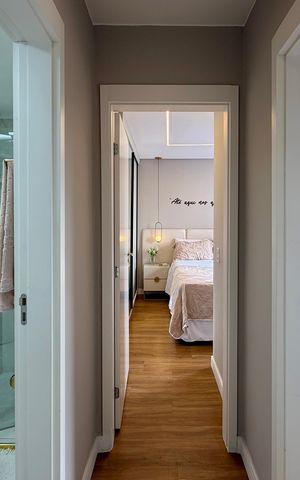 Apartamento à venda com 37m², 2 quartos e sem vaga Apartamento à venda com 37m², 2 quartos e sem vagaCorredor Quartos