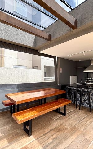 Apartamento à venda com 37m², 2 quartos e sem vaga Apartamento à venda com 37m², 2 quartos e sem vagaChurrasqueira
