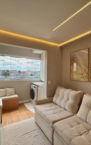 Apartamento à venda com 37m², 2 quartos e sem vaga Apartamento à venda com 37m², 2 quartos e sem vagaSala
