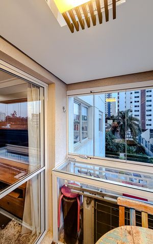 Apartamento à venda com 47m², 1 quarto e 1 vaga Apartamento à venda com 47m², 1 quarto e 1 vagaVaranda da Sala