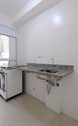 Apartamento à venda com 74m², 3 quartos e 2 vagasCozinha e Área de Serviço