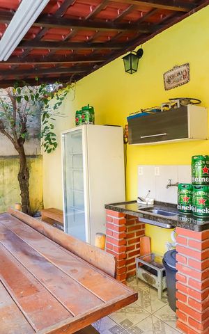 Casa à venda com 280m², 3 quartos e 3 vagasQuintal / Espaço Gourmet