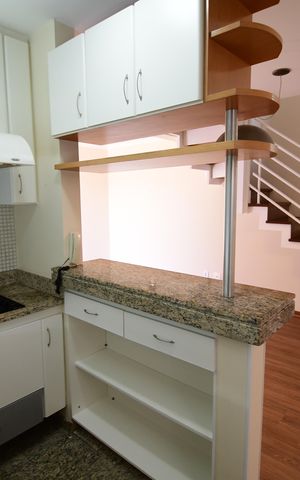 Apartamento para alugar com 62m², 1 quarto e 2 vagasSala/Cozinha