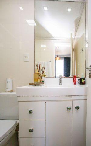 Apartamento à venda com 63m², 2 quartos e 1 vagaBanheiro da Suíte