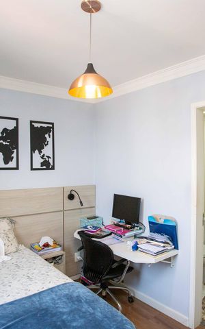 Apartamento à venda com 63m², 2 quartos e 1 vagaQuarto Suíte