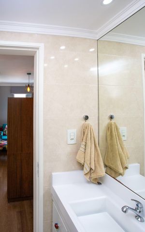 Apartamento à venda com 63m², 2 quartos e 1 vagaBanheiro Social