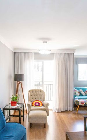 Apartamento à venda com 63m², 2 quartos e 1 vagaSala