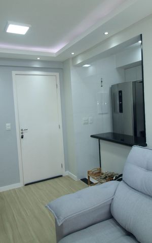 Apartamento à venda com 45m², 2 quartos e 1 vagaSala