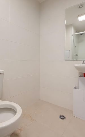 Studio para alugar com 24m², 1 quarto e sem vaga Studio para alugar com 24m², 1 quarto e sem vagaBanheiro