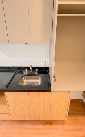 Studio para alugar com 24m², 1 quarto e sem vaga Studio para alugar com 24m², 1 quarto e sem vagaCozinha