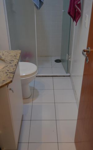 Apartamento à venda com 102m², 3 quartos e 2 vagasBanheiro Social