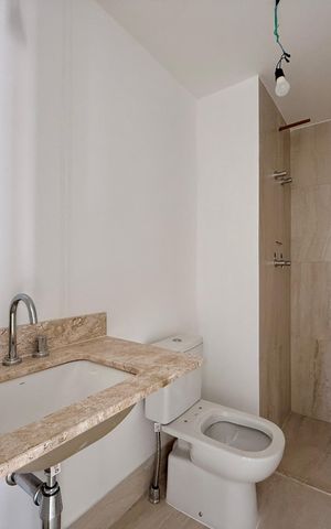 Apartamento à venda com 44m², 2 quartos e sem vaga Apartamento à venda com 44m², 2 quartos e sem vagaBanheiro