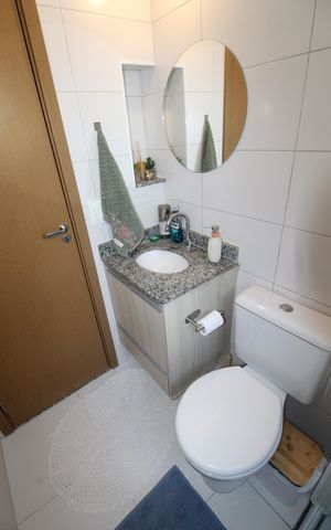 Apartamento para alugar com 70m², 2 quartos e 1 vagaBanheiro