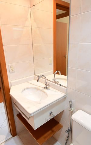 Apartamento para alugar com 80m², 3 quartos e 2 vagasBanheiro Social