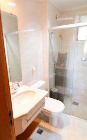 Apartamento para alugar com 80m², 3 quartos e 2 vagasBanheiro Social