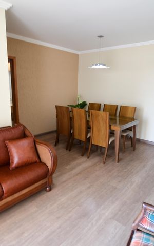 Apartamento para alugar com 80m², 3 quartos e 2 vagasSala