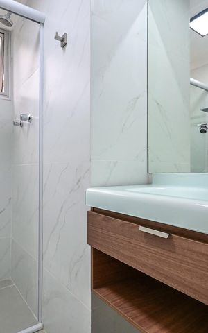Apartamento para alugar com 70m², 2 quartos e 2 vagasBanheiro Suíte 