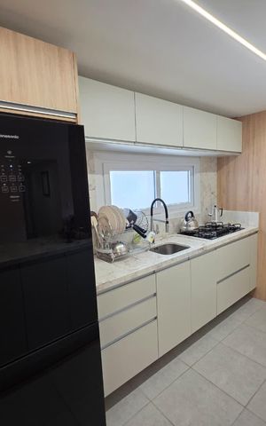 Apartamento à venda com 96m², 3 quartos e 2 vagas Apartamento à venda com 96m², 3 quartos e 2 vagasCozinha