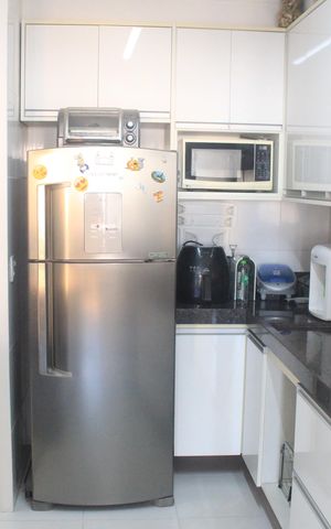 Apartamento à venda com 67m², 2 quartos e 2 vagasCozinha