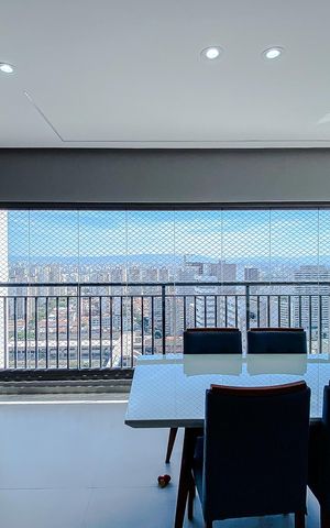 Apartamento à venda com 96m², 3 quartos e 2 vagas Apartamento à venda com 96m², 3 quartos e 2 vagasVaranda da Sala