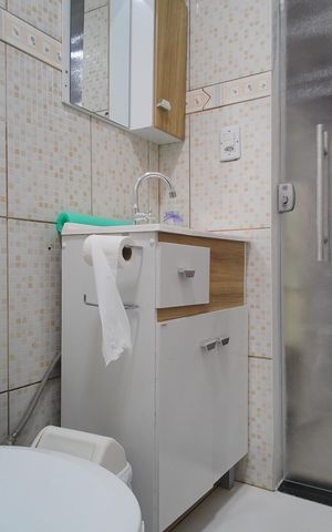 Studio à venda com 22m², 1 quarto e sem vagaBanheiro