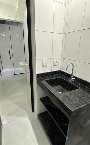 Casa para alugar com 40m², 1 quarto e sem vaga Casa para alugar com 40m², 1 quarto e sem vagaBanheiro