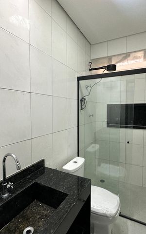 Casa para alugar com 40m², 1 quarto e sem vaga Casa para alugar com 40m², 1 quarto e sem vagaBanheiro
