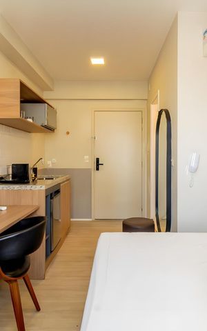 Studio à venda com 27m², 1 quarto e sem vaga Studio à venda com 27m², 1 quarto e sem vagaStudio