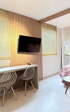 Apartamento à venda com 25m², 1 quarto e sem vaga