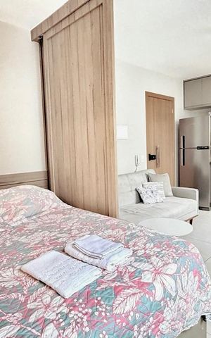 Apartamento à venda com 25m², 1 quarto e sem vaga
