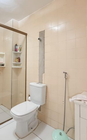 Apartamento à venda com 56m², 1 quarto e sem vaga Apartamento à venda com 56m², 1 quarto e sem vagaBanheiro