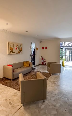 Apartamento à venda com 56m², 1 quarto e sem vaga Apartamento à venda com 56m², 1 quarto e sem vagaHall Social