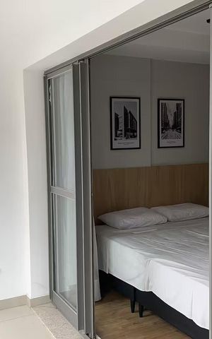 Studio para alugar com 27m², 1 quarto e sem vaga Studio para alugar com 27m², 1 quarto e sem vagaSala/Quarto