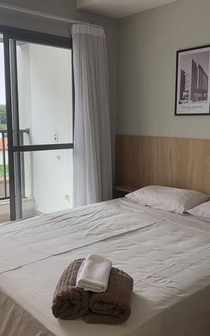 Studio para alugar com 27m², 1 quarto e sem vaga Studio para alugar com 27m², 1 quarto e sem vagaSala/Quarto