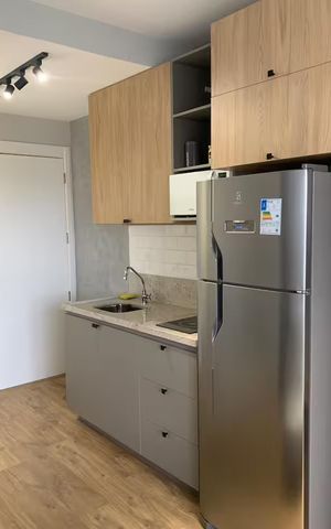 Studio para alugar com 27m², 1 quarto e sem vaga Studio para alugar com 27m², 1 quarto e sem vagaCozinha