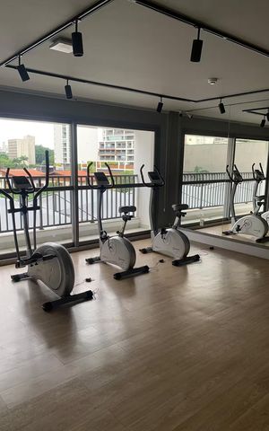 Studio para alugar com 27m², 1 quarto e sem vaga Studio para alugar com 27m², 1 quarto e sem vagaÁrea externa