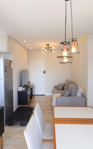 Apartamento à venda com 47m², 2 quartos e 1 vagaSala