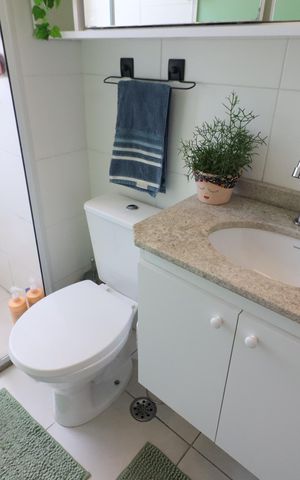 Apartamento à venda com 47m², 2 quartos e 1 vagaBanheiro