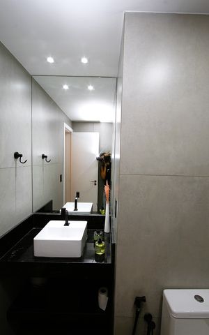 Apartamento à venda com 107m², 3 quartos e 2 vagasBanheiro Social