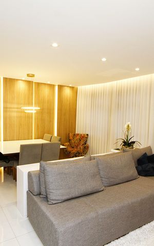 Apartamento à venda com 107m², 3 quartos e 2 vagasSala
