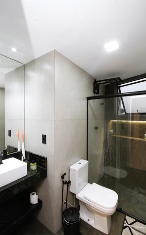 Apartamento à venda com 107m², 3 quartos e 2 vagasBanheiro Social