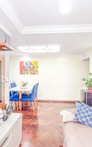 Apartamento à venda com 58m², 2 quartos e 1 vaga Apartamento à venda com 58m², 2 quartos e 1 vagaSala