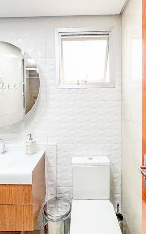 Apartamento à venda com 58m², 2 quartos e 1 vaga Apartamento à venda com 58m², 2 quartos e 1 vagaBanheiro