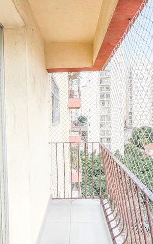 Apartamento à venda com 58m², 2 quartos e 1 vaga Apartamento à venda com 58m², 2 quartos e 1 vagaSacada