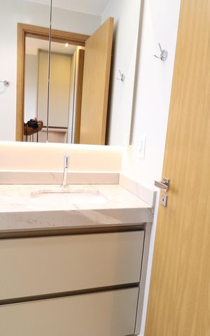 Apartamento para alugar com 86m², 2 quartos e 2 vagasBanheiro do Quarto 2
