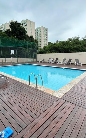Apartamento à venda com 78m², 3 quartos e 1 vagaÁrea comum - Piscina