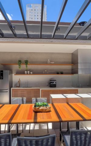 Studio para alugar com 25m², 1 quarto e sem vagaÁrea comum - Churrasqueira